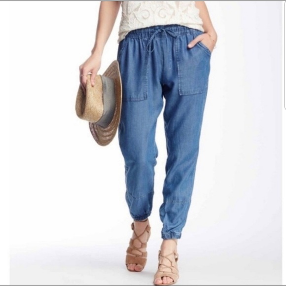 Lucky Brand Pants - LUCKY BRAND CHAMBRAY JOGGERS 397